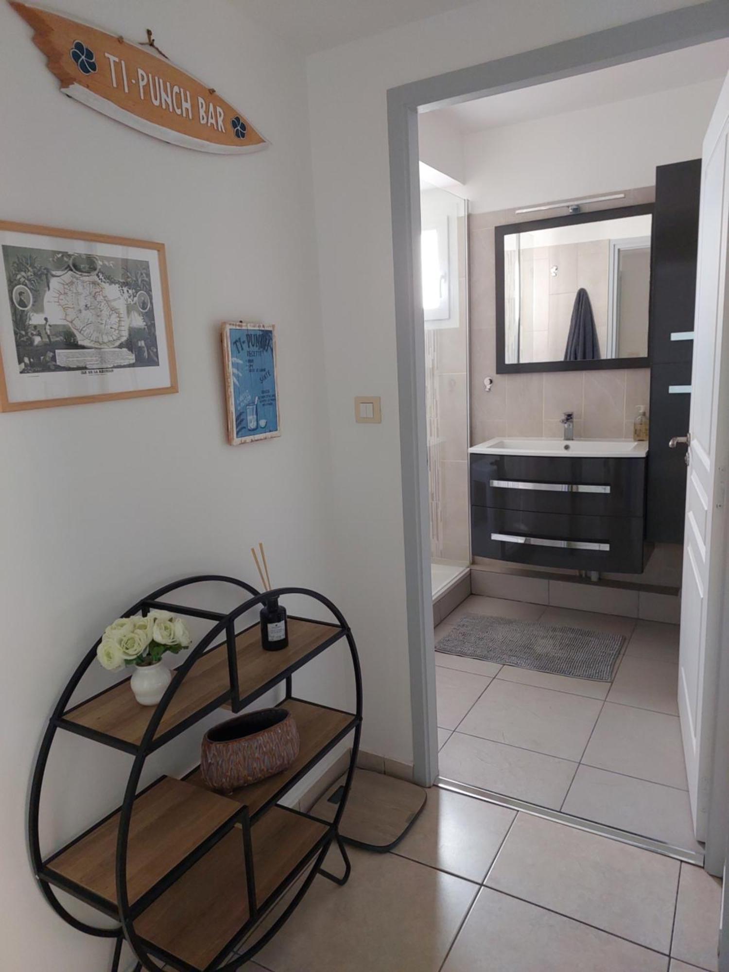 Beau T3 Litchi Vue Ocean Piscine Apartment Saint-Gilles-les Bains Exterior foto